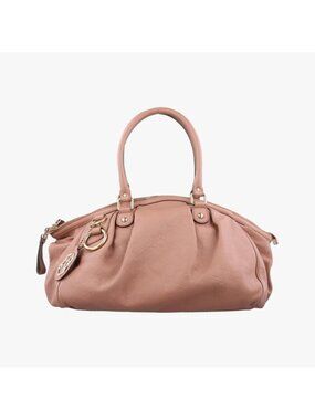 Gucci Ski Guccissima Pink Leather Handbag
